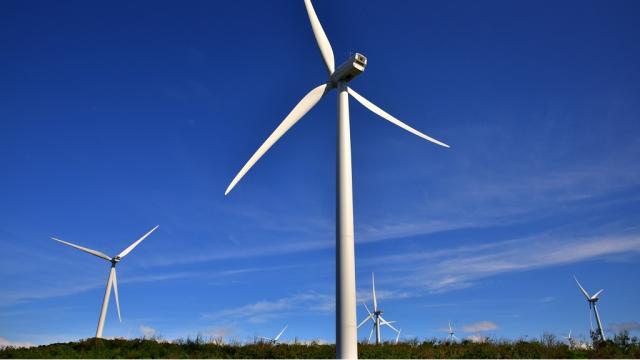 Stock photo of wind energy. Credit: ADB.