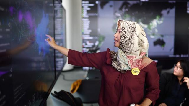 Urban planners in four cities in Indonesia are piloting the use of a geospatial planning tool called ur-scape. Photo credit: Asian Development Bank.