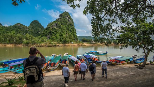 Tourist boats