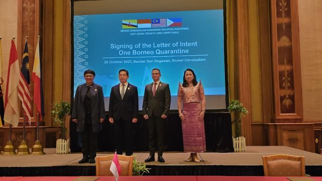 BIMP-EAGA Ministers during the 26th Ministerial Meeting in Brunei.